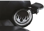 Kuryakyn Front Speaker Grills - Flame Motorcycle Street Bike KUR7374. Fixed Price $48.99.