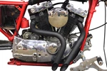 Ironhead Laf Exhaust Header Set Black For Harley Davidson By V-twin. Fixed Price $201.23.