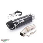 For Kawasaki Nina 650R ER6N EX650 2006-2011 Exhaust Carbon Tips Slip-on Mid Pipe. Fixed Price $120.02.