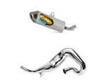 Fmf Powercore Muffler & Fatty Exhaust Pipe 1985 1986 Honda 250R,. Fixed Price $569.00.