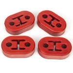 4PCS Exhaust Hanger Rubber Mount Tail Pipe Bracket Insulator 2 Holes-red. Fixed Price $13.74.