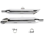 Cobra Boulevard Slash-cut Chrome Slip-on Mufflers (2173SC). Fixed Price $492.38.