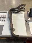Triumph Daytona 675 2006-08 Front Exhaust Head Pipe Manifold T2202025. Fixed Price $124.99.