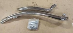 Big Radius Custom Exhaust Pipes Chrome Sportster Xl 1986-03 Harley Evo 883 1200. Fixed Price $199.99.
