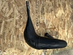 Oem Expansion Chamber Removed From 1987 Kawasaki KX80 Pipe Is In Good Usable. Fixed Price $185.00.