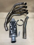 99-02 R6 Full Exhaust System Header Pipes Mid Muffler #0061. Fixed Price $199.99.