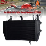 Aluminum Radiator For 2014-2021 15 16 17 18 19 Ducati Monster 821 1200. Fixed Price $125.99.