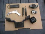 2000& 2001 Honda CR250 Oem Exhaust Stay Springs Tank Rubbers Band Chain Guide. Fixed Price $24.99.