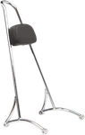Burly Brand Tall Sissy Bar Chrome B13-1505C. Fixed Price $341.89.