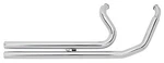 Chrome Big Growl Custom 1/4" Long Shot Drag Pipes For Softail 1986-2003. Fixed Price $359.00.