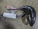 04 Honda Oem Complete Exhaust Expansion Chamber Silencer Muffler. Fixed Price $138.00.