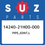 14240-21H00-000 Suzuki Pipe,joint,l 1424021H00000, New Genuine Oem Part. Fixed Price $418.49.