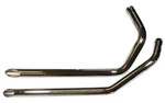 Chrome 2" Slash Cut Drag Pipes For Harley Sportster Models 1957-1985. Fixed Price $91.99.