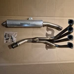 96 Kawasaki ZX6R ZX600 Ninja Muzzy Full Exhaust System Header Lead Pipe Muffler. Fixed Price $407.27.