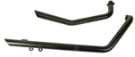 1987-96 VT1100C Honda Shadow Black Slashback Drag Exhaust Pipes Mac. Fixed Price $324.99.