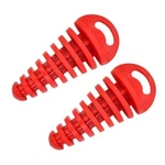 Exhaust Bung Wash Plugs Red For Suzuki Dr-z Drz 70 110 125 400 (all). Fixed Price $17.71.