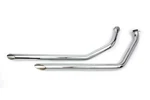 Mcm Exhaust Drag Pipe Set Slash Cut Chrome For Harley-davidson. Fixed Price $181.99.