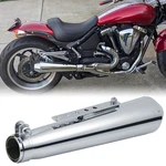 Motorcycle Exhaust Muffler Pipe For Yamaha Road Star XV1700 XV1600 Warrior. Fixed Price $55.17.
