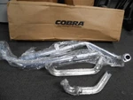 Nos Cobra Slash Cut Drag Exhaust Pipe Set: Fits Honda 95-05 VN800 4264. Fixed Price $439.99.