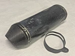 2006-2007 06-07 Suzuki Gsxr 600 750 Exhaust Can Muffler Slipon Pipe *damage*. Fixed Price $50.00.