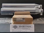 Harley Screamin Eagle Blunt Cut Street Legal Muffler Kit '95 + Softails 80137-97. Fixed Price $369.25.