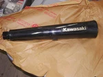 Nos Kawasaki Sankei 2054 Left Muffler Body 1982-1983 KZ750 Spectre 18002-5043. Fixed Price $499.99.