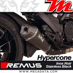 Silent Exhaust Pipe Remus Hypercone Stainless Black Ducati Diavel 1200 An 2015. Fixed Price $1043.65.
