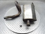 2006 06-08 Kawasaki Ninja EX650R Exhaust Muffler Header Manifold Pipe. Fixed Price $217.61.