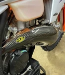 P3 101081 Pipe Guard Carbon Fiber Fits Most 2023+ Ktm/husq 250/300 W/stock. Fixed Price $205.15.
