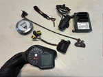 Aprilia RSV1000R Factory Ecu, Dash, Imobilizer, Fuel Cap, Trunk Latch And Key. Fixed Price $900.00.