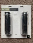 Kuryakyn Bahn Tuxedo Chrome Grips For Dual Cable Throttle Control Harley 6953. Fixed Price $70.00.