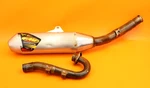 2010 Suzuki RMZ250 Exhaust Muffler Silencer Tail Pipe And Header Set. Fixed Price $359.99.