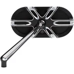 Arlen Ness Left Side Black Deep Cut Caged Series Mirror For Harley (sold Each). Fixed Price $107.95.