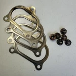 Ducati Supersport 950 2021 Exhaust Header Pipe Manifold Gaskets & Nuts 79010211A. Fixed Price $27.80.
