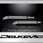 Honda VT1100 Shadow Sabre 2000-2007 21" Stainless Turn Out Tip Exhaust Mufflers. Fixed Price $520.99.