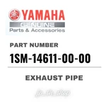 Yamaha Genuine Oem Parts Exhaust Pipe 1SM-14611-00-00 For WR250F. Fixed Price $187.09.