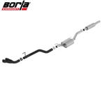 Borla S-type Cat-back Exhaust W/ Dual 2.75" Black Tips For 20-25 Jeep Gladiator. Fixed Price $1299.99.