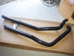 Mac Black Ceramic Drag Pipes Slash Cut Exhaust Mufflers Hd Fxrs Fxrt 1 3/4". Fixed Price $249.95.