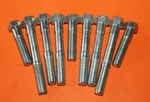 Bsa A10SR A10RGS Super Rocket Goldstar Alloy Headbolt Set 00-0123 Uk. Fixed Price $41.29.