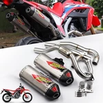 Fit Honda CRF300L Rally Rl 2020-2025 Dual Muffler Exhaust System Performance. Fixed Price $589.39.