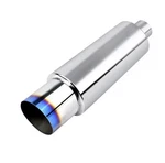 Car Exhaust Pipe Muffler O.d 76MM 101MM Outlet Universal High Quality Stainless. Fixed Price $32.99.