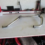 1992 Harley-davidson Sportster 883 /1200 Head Pipes With Center Heat Shields. Fixed Price $29.00.