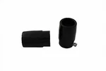 Black Tips For Straight Pipe Exhausts Harley Davidson By V-twin. Fixed Price $30.84.