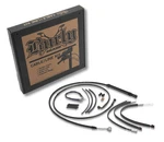 Burly Handlebar Cable/line Kit For 8"APE Hangers Single Disc Black #B30-1130. Fixed Price $183.98.