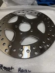 Harley 11.5" Rc Components Rear Rotor Up Softail, Dyna Sportster 00-07 Touring. Fixed Price $75.00.