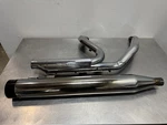 2010 Harley Davidson Road Glide Exhaust Factory Head Pipe & Rinehart Muffler.. Fixed Price $275.00.