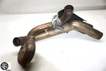 Ducati 848 Evo Corse Exhaust Header Mid Pipe 57012606B. Fixed Price $92.50.