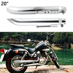 2PCS 20" Exhaust Muffler Pipe Silencers For Suzuki Intruder VL125 VL800 VL1500. Fixed Price $109.62.