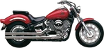 Cobra 2967 Lo-boy Shotgun Exhaust System XVS1100 Star Custom. Fixed Price $692.71.