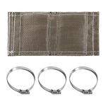Titanium Pipe 6" 12" Exhaust Heat Shield, Two-layer Up To 2500 F +clamp. Fixed Price $23.99.